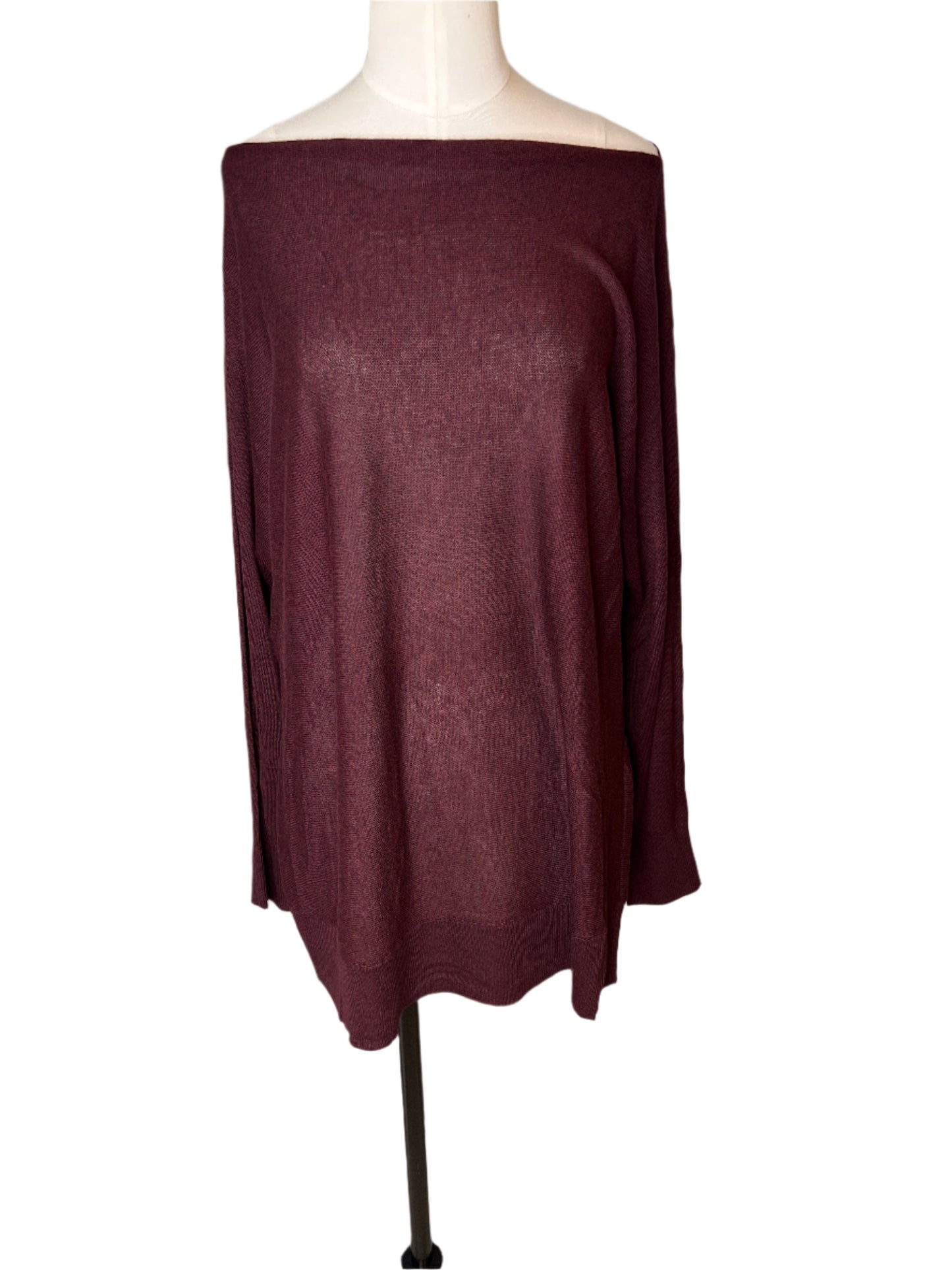 Meo Cozy Knit Plum Viscose Set