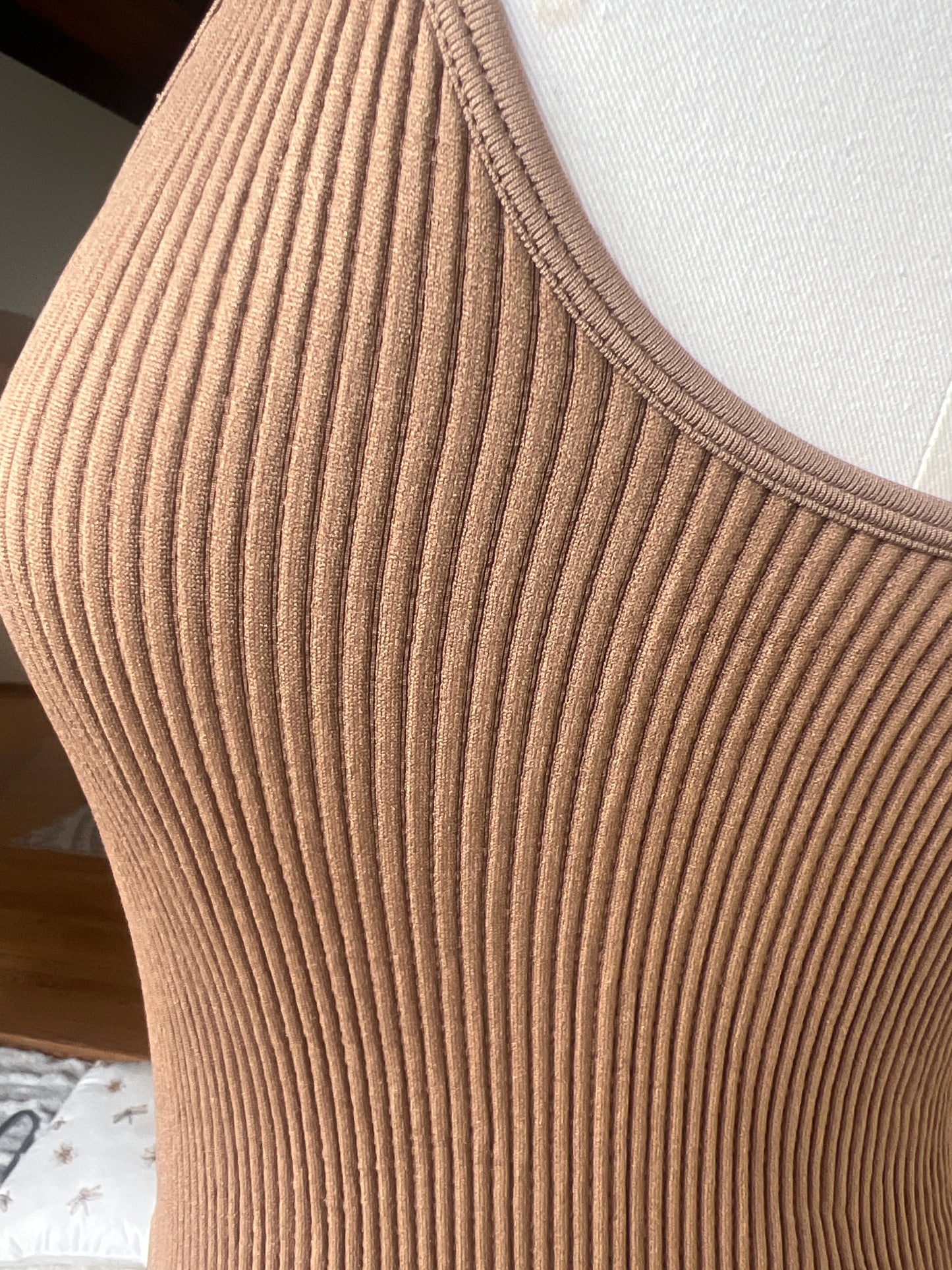 Emma Coconut Thick Rib Tank