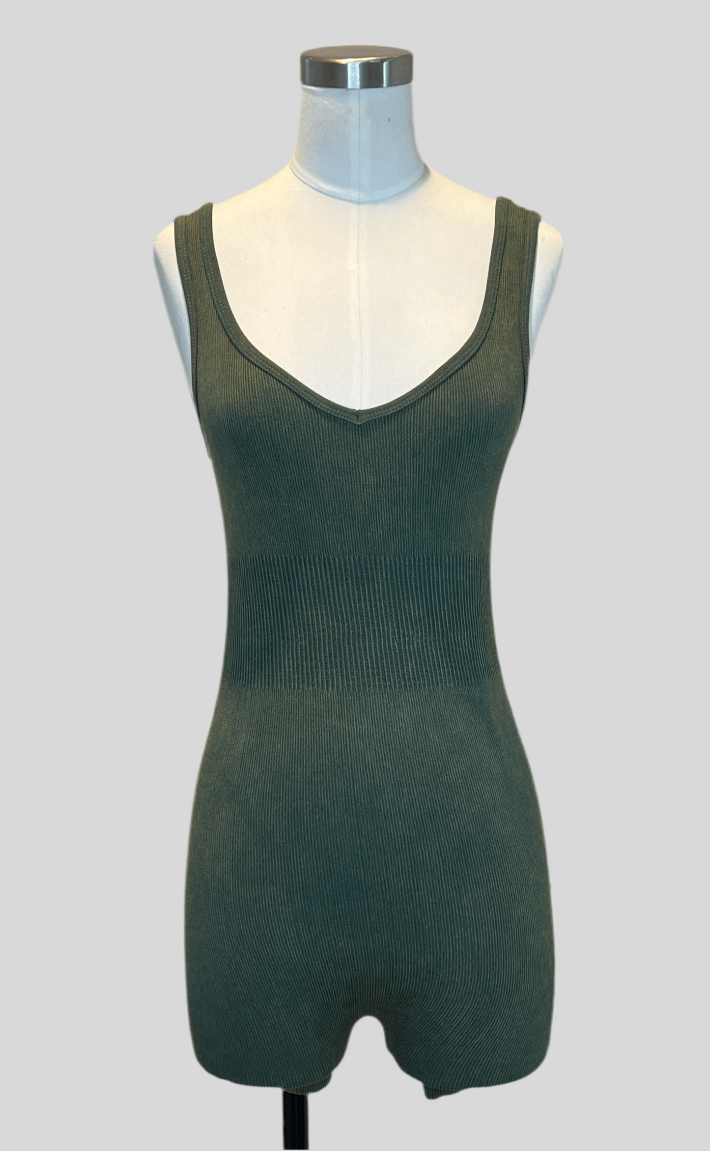 Open Heart Sage Jumpsuit