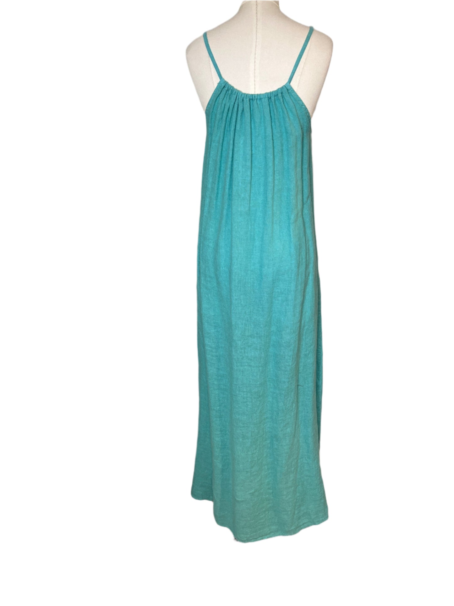 Jade 100% Linen Dress