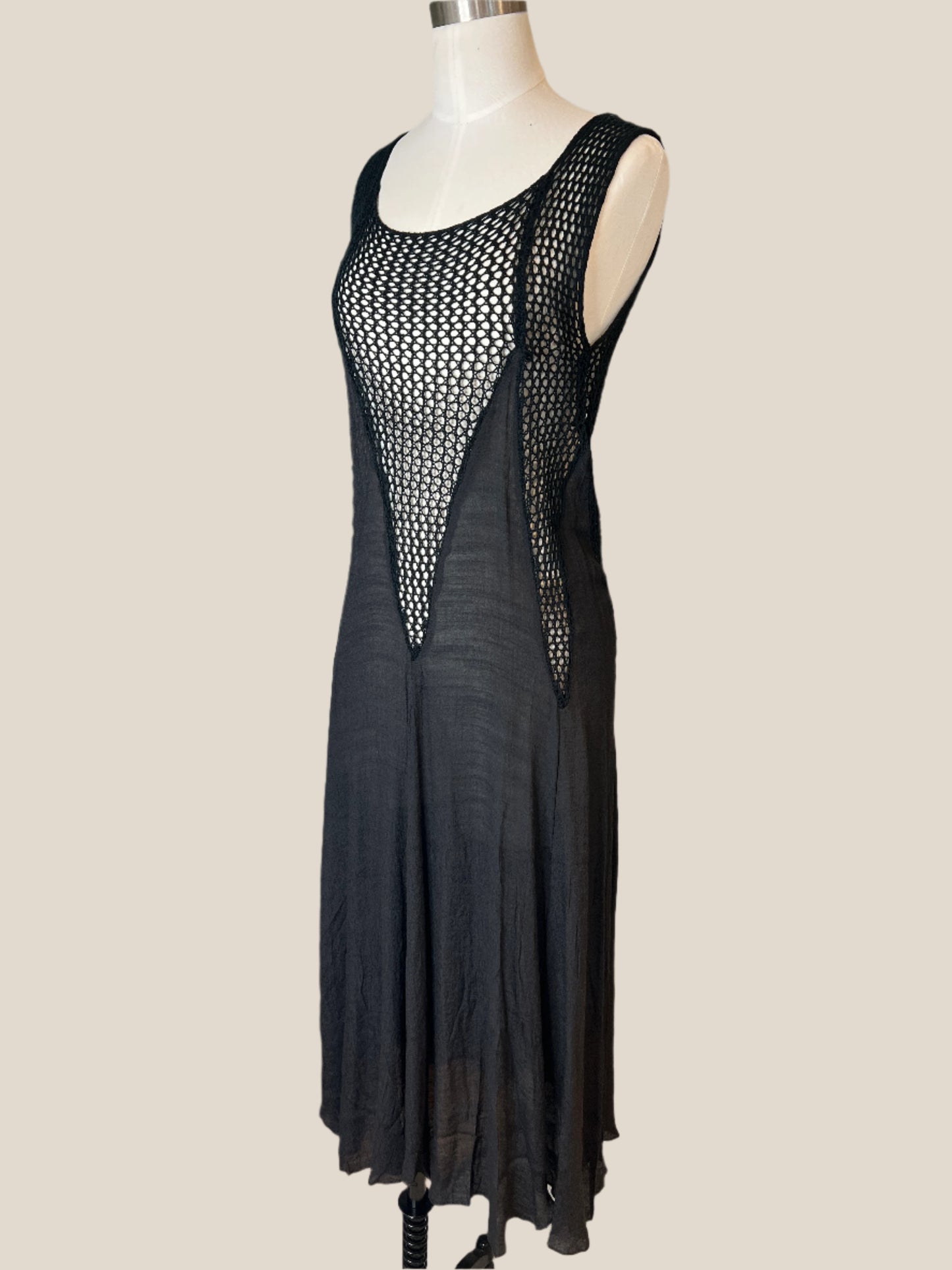 Meet Me At The Beach Black Dress