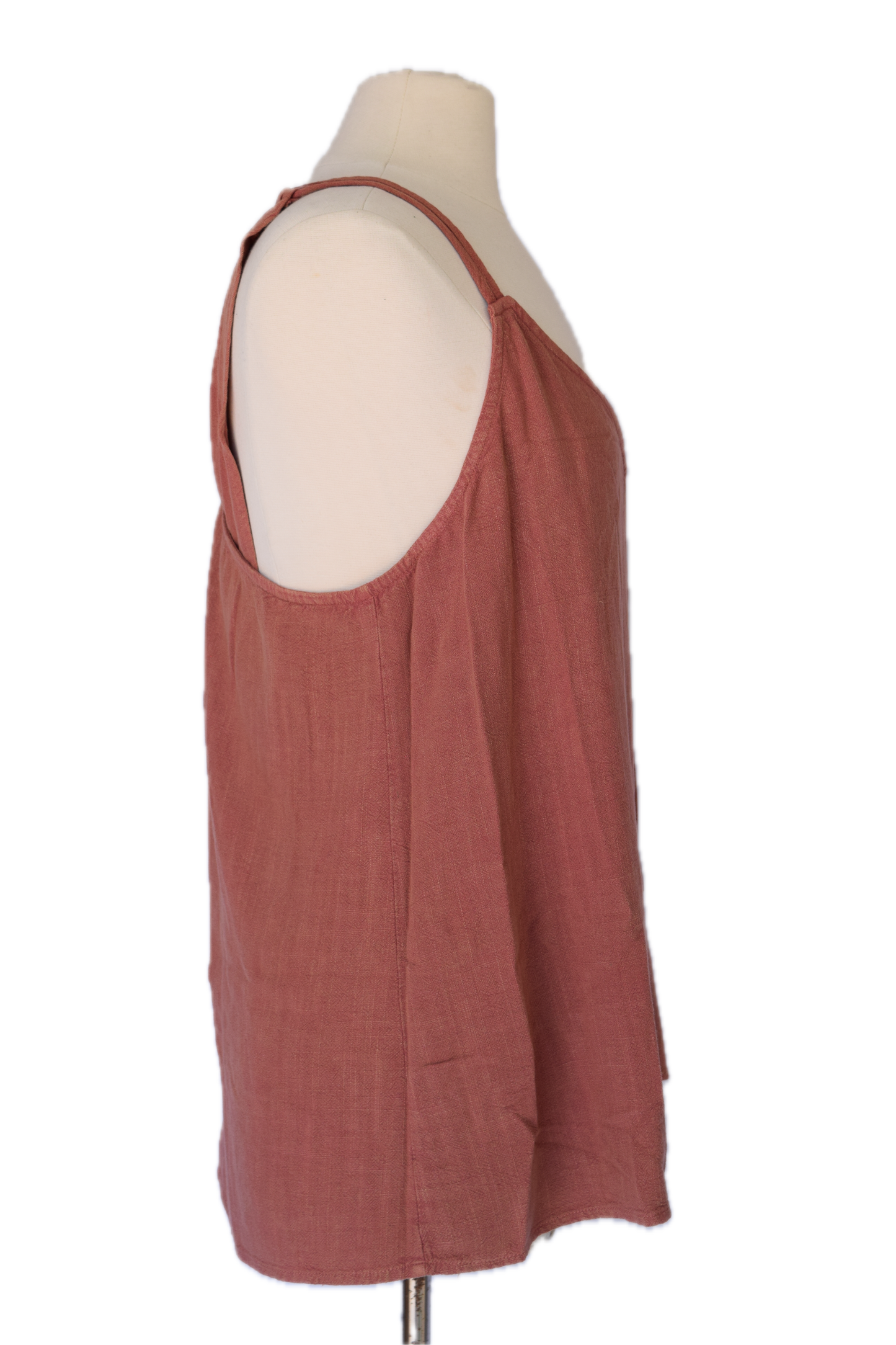 Starlight Red Bean Twist Back Tank (Curvy)