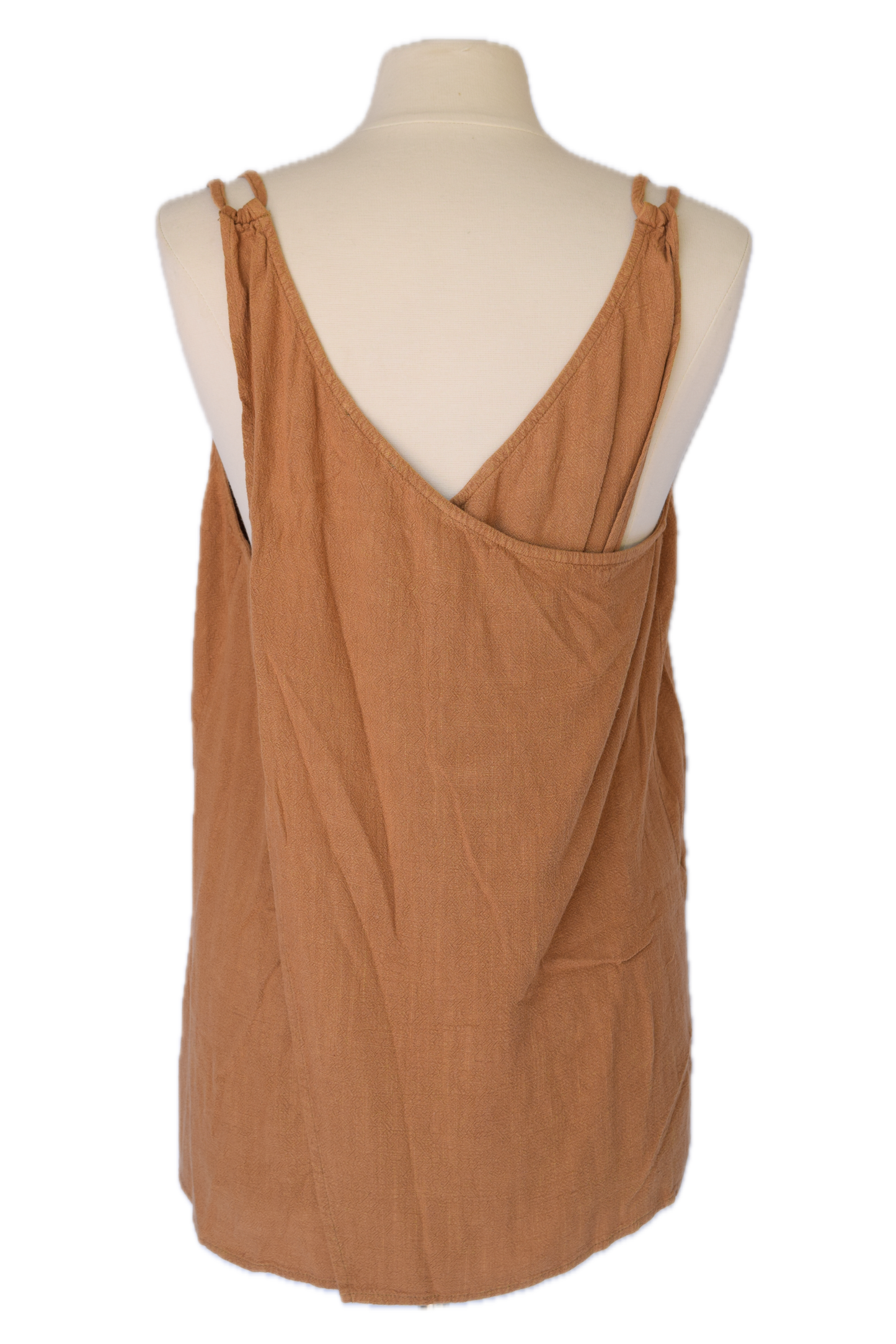 Starlight Caramel Twist Back Tank
