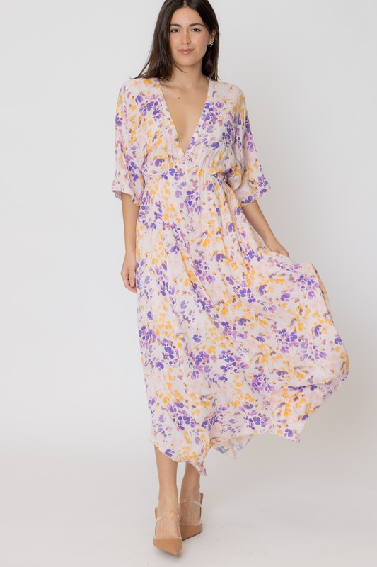 You Enchant Me Floral Dress