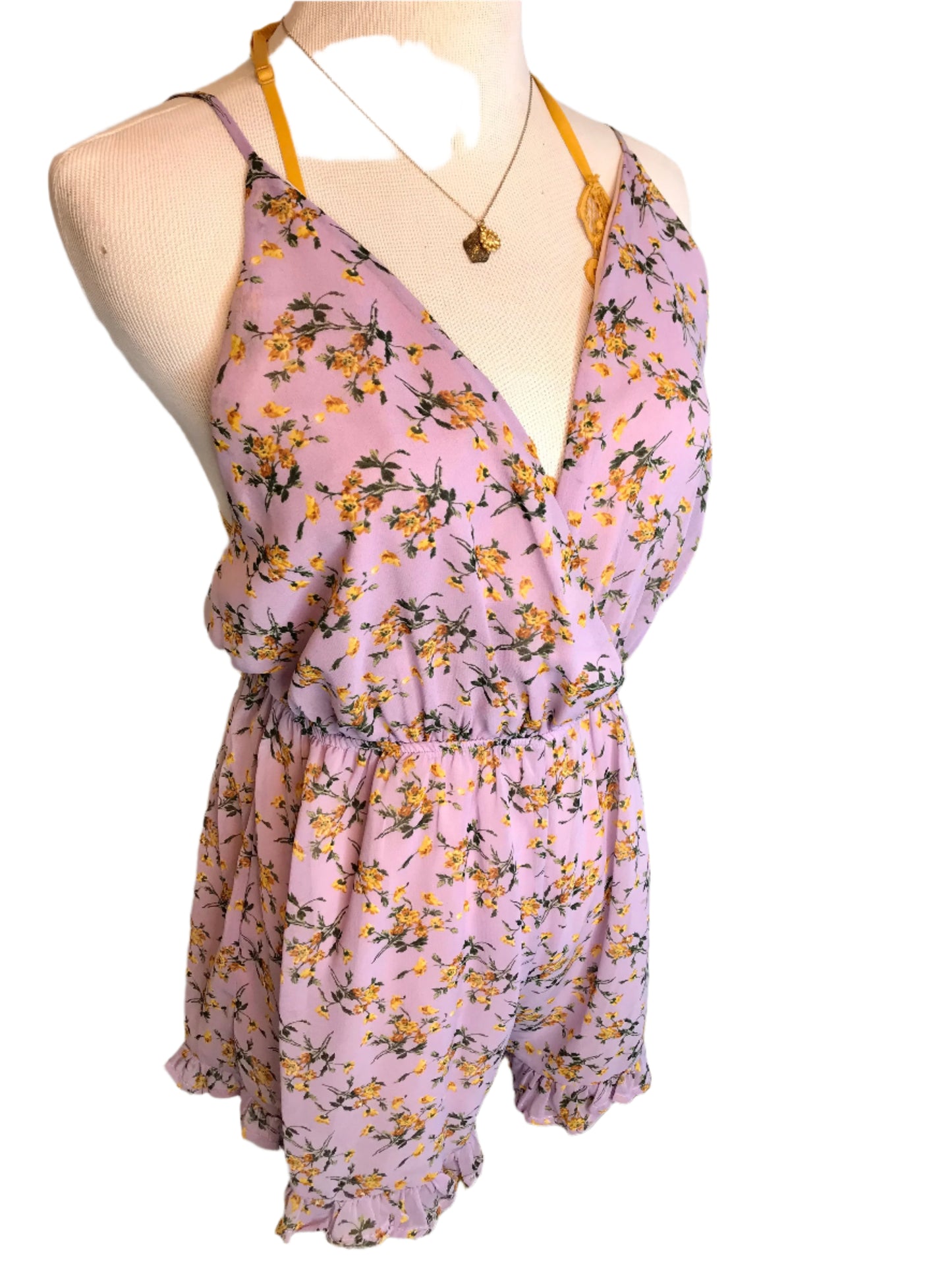 Lavender Fields Romper
