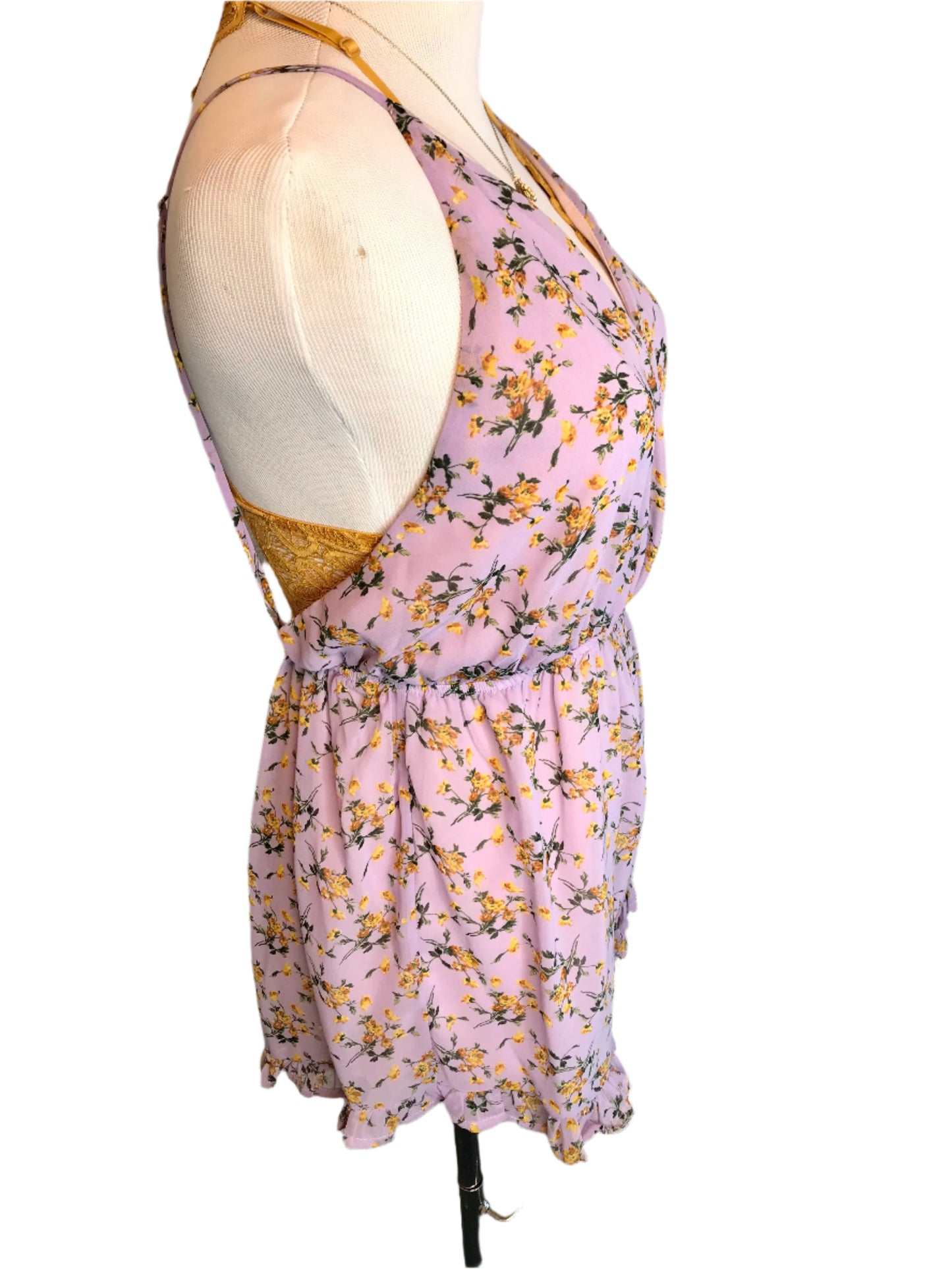 Lavender Fields Romper