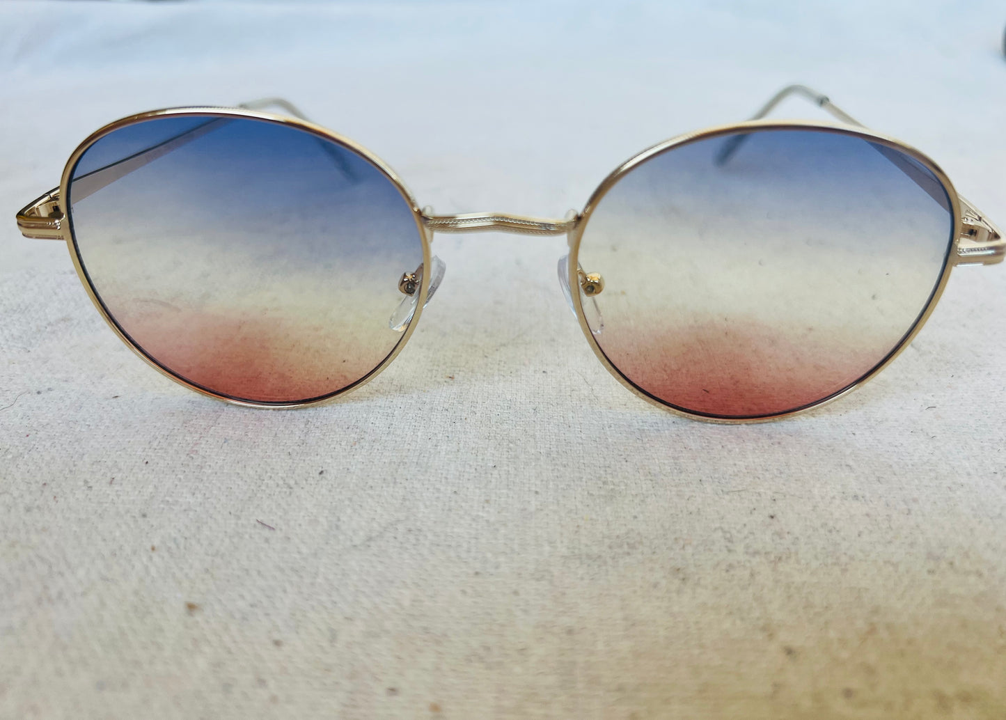 Blessed Navy/Pink Ombré Sunglasses