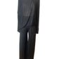 Meo Black Viscose Knit Set