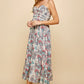 Island Taupe Jade Bared Back Dress