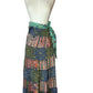 Patchwork Wrap Skirt