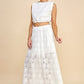 Blissful White Eyelit Cotton Set