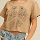 Flower Peace Kelp Tee