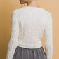 Bea Cream Peral Sweater