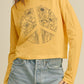 Golden Rod Peaceful Flower L/S Tee