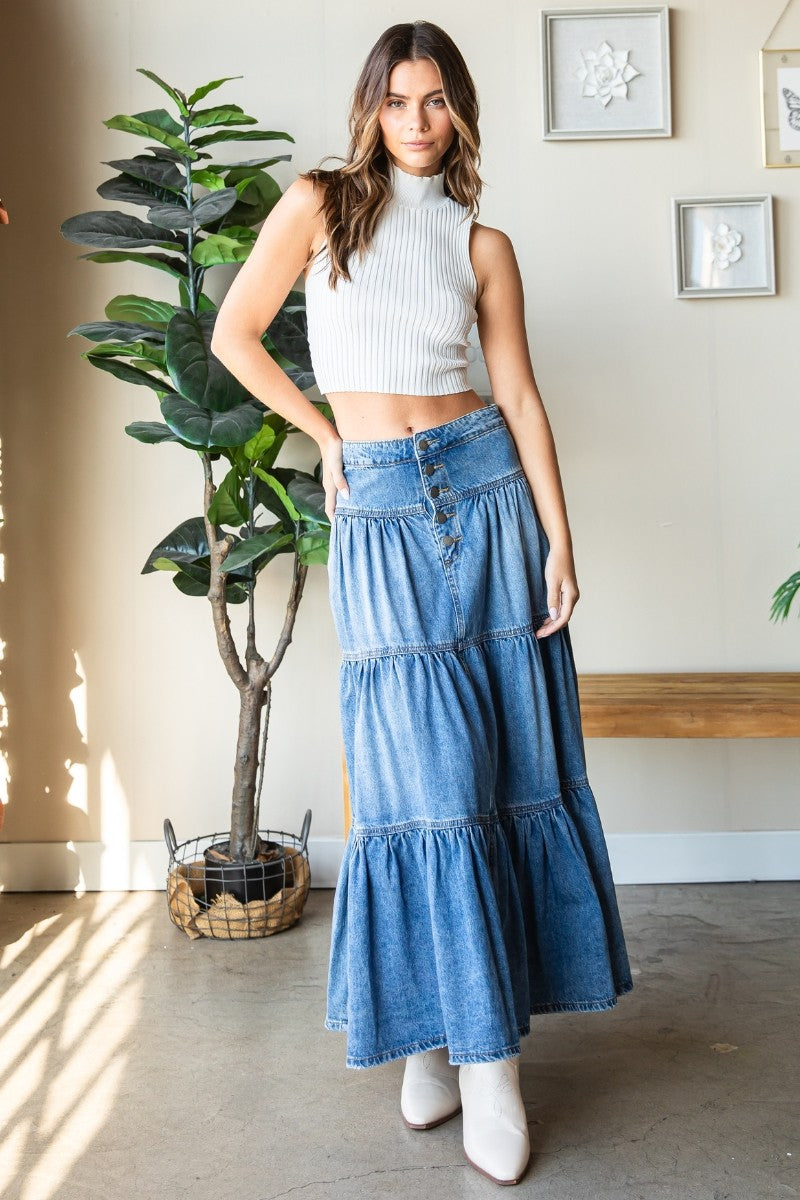 Denim Skirt