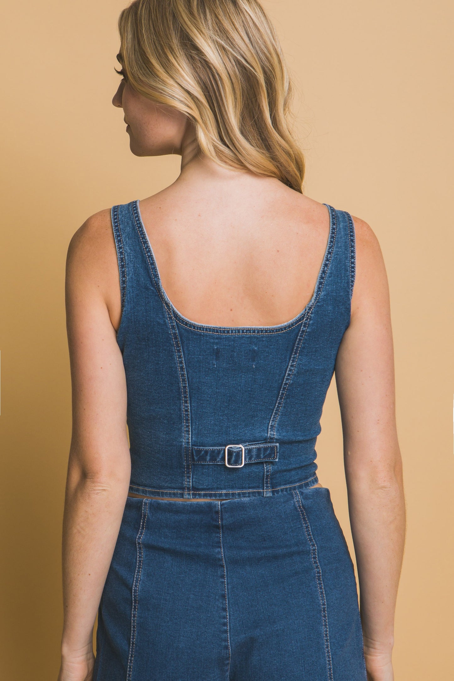 Vivian Denim Top