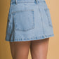 Vivian Light Denim Skirt