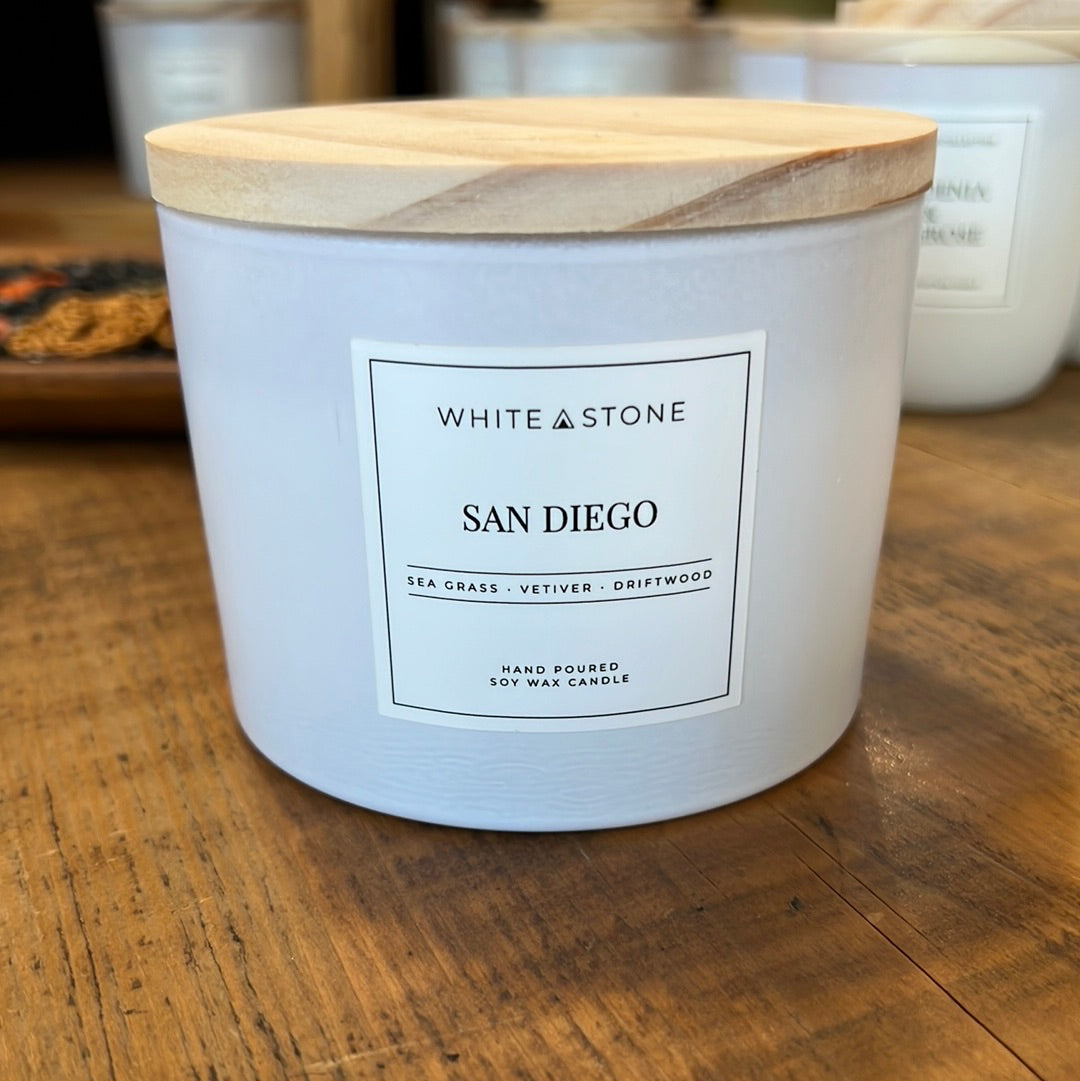 White Stone San Diego 14 oz Candle