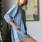 Denim Romper