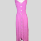 Maui Mauve 100% Linen Dress