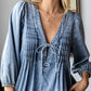 Denim Romper