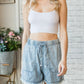 Island Hopper Lt Washed Denim 100% Tencel Shorts