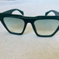 Linear Path Green Sunglasses