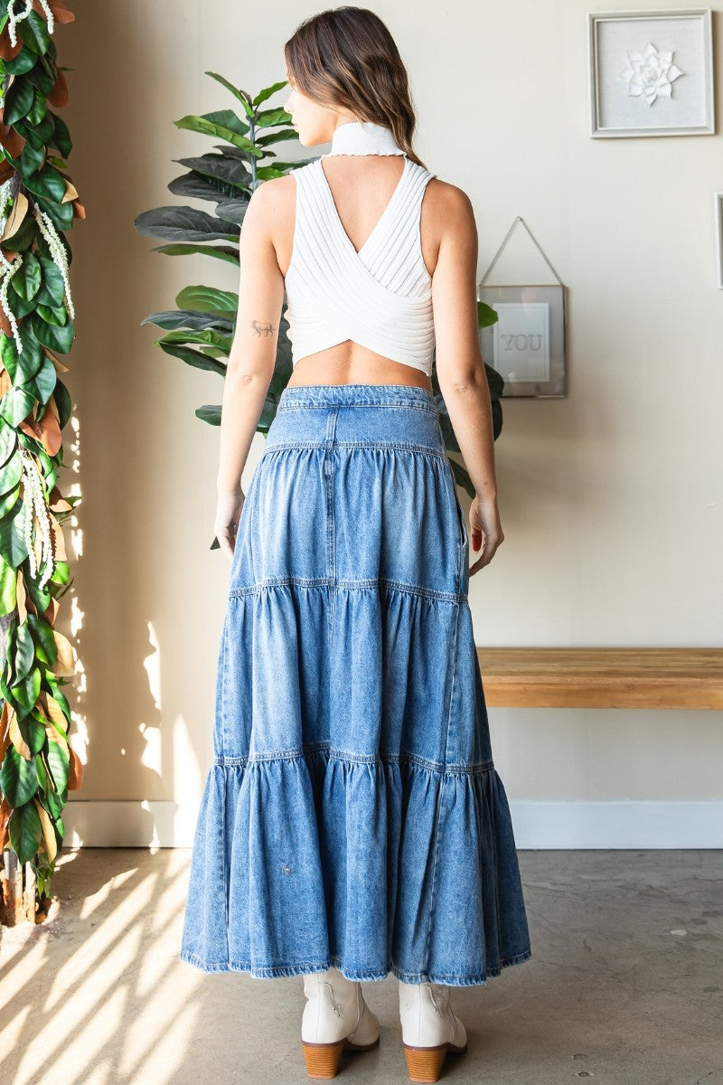 Denim Skirt