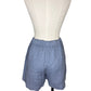 Denim Blue Linen Short