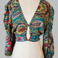 Jezza Printed Open Back Reversible Top