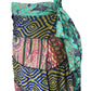 Patchwork Wrap Skirt