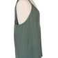 Starlight Green Twist Back Tank (Curvy)