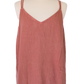 Starlight Red Bean Twist Back Tank (Curvy)