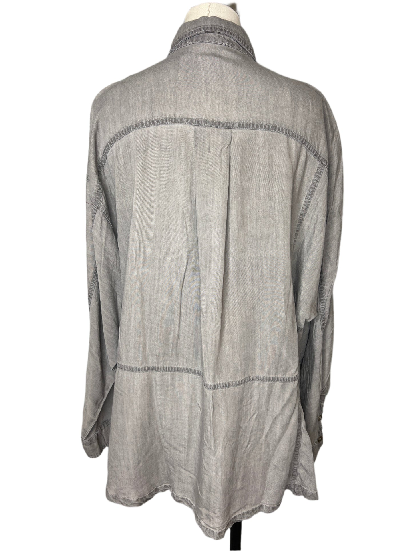 Tyler Grey Button Down