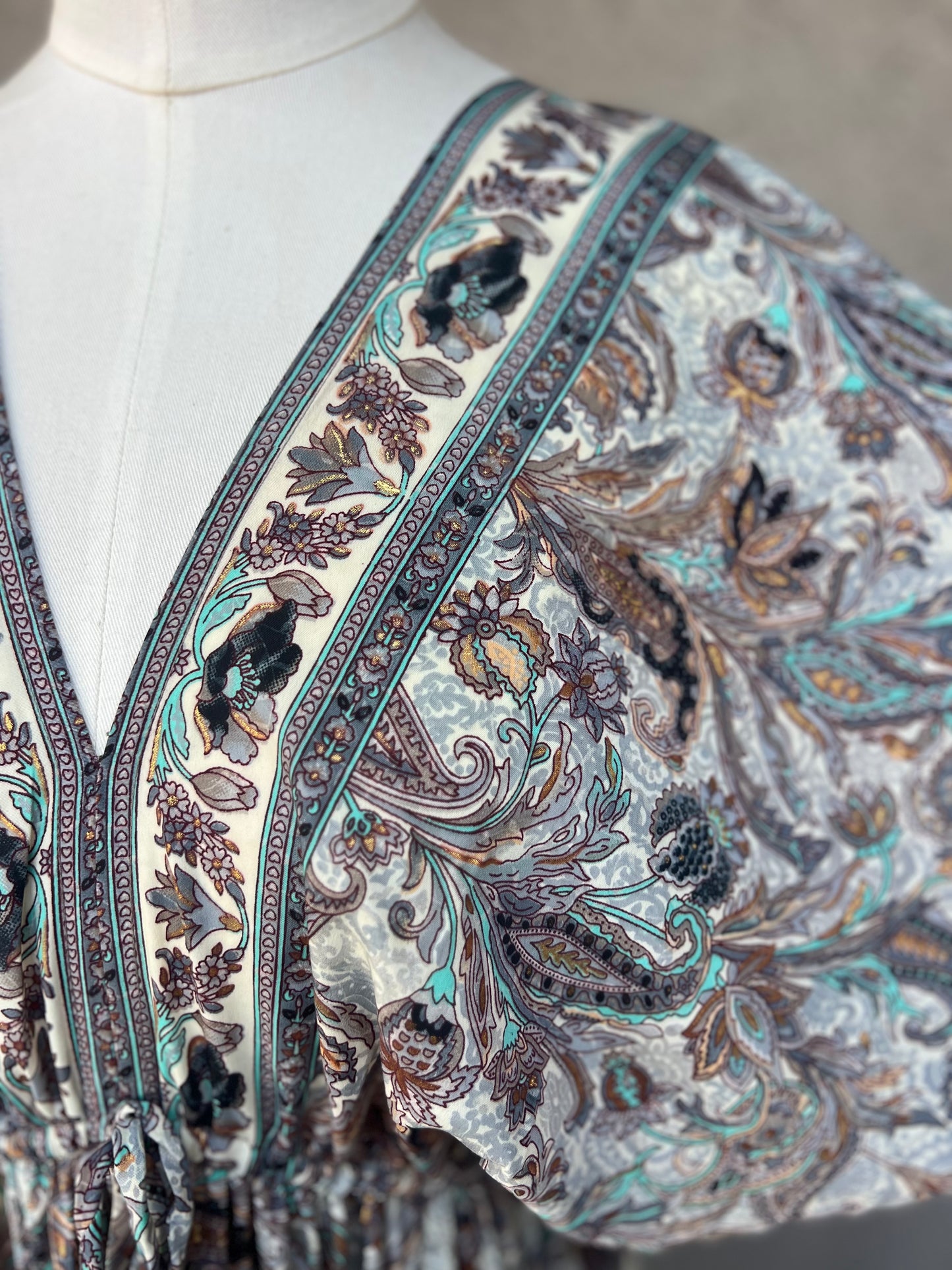 Boho Abundance Maxi Dress (OnezSize)
