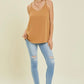 Starlight Caramel Twist Back Tank