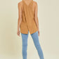 Starlight Caramel Twist Back Tank