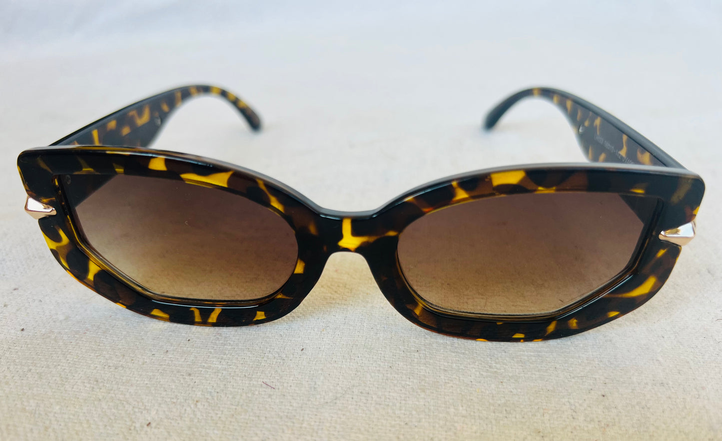 Jenna Leopard Print Sunglasses