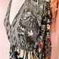 Amanda Patchwork Long Dress