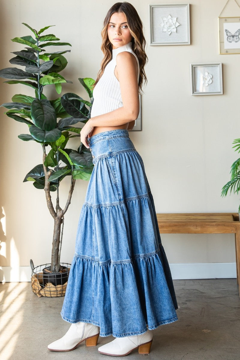 Denim Skirt