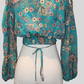 Jezza Printed Open Back Reversible Top