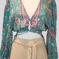 Jezza Printed Open Back Reversible Top