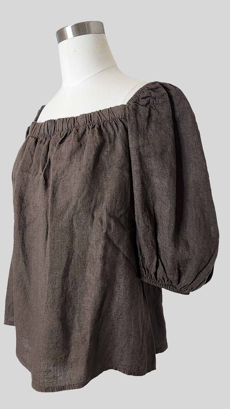 Dark Brown Top