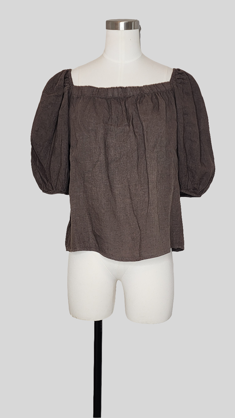 Dark Brown Top