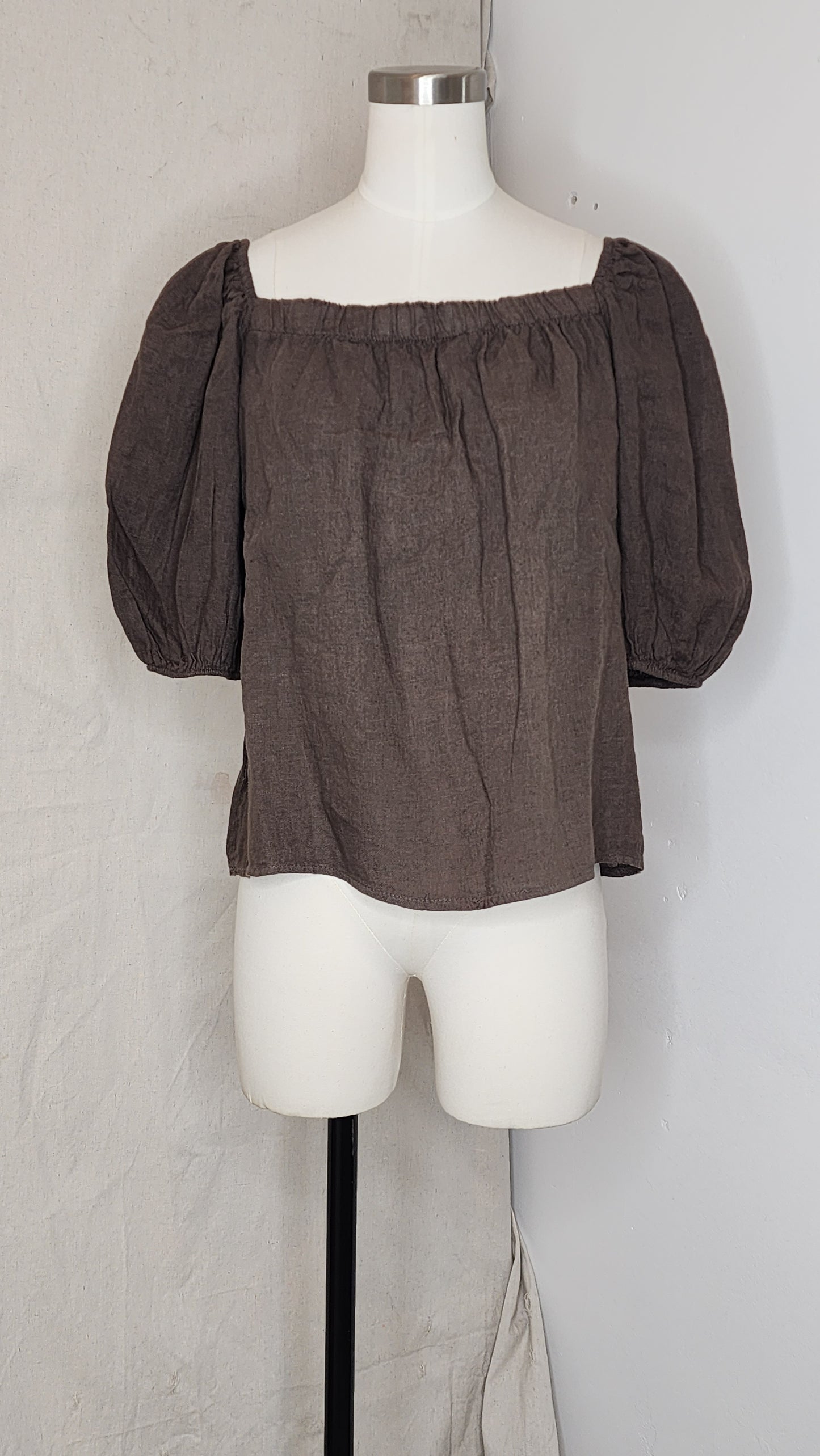 Dark Brown Top