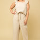 Tell Me More Natural Linen Pants (Curvy)