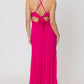 Turn The Page Hot Pink Maxi Dress