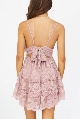 Rose Lace Dress