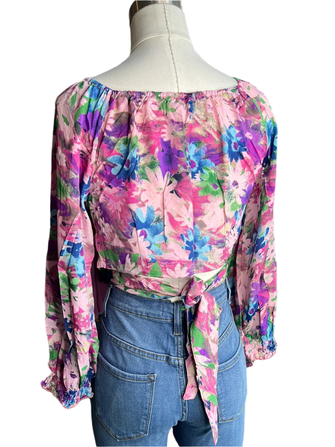 Drive Me Wrap Top