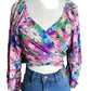 Drive Me Wrap Top